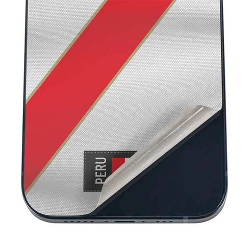 Peru Soccer Flag iPhone 16 Skin